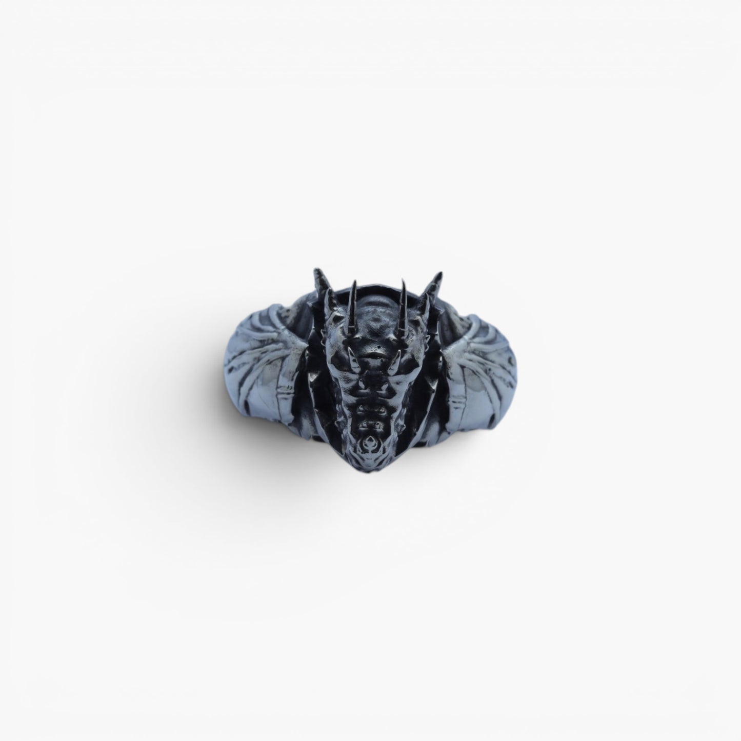 Men's "Wyvern Sovereign" Heavy Sculpted Dragon Ring (25.8g)