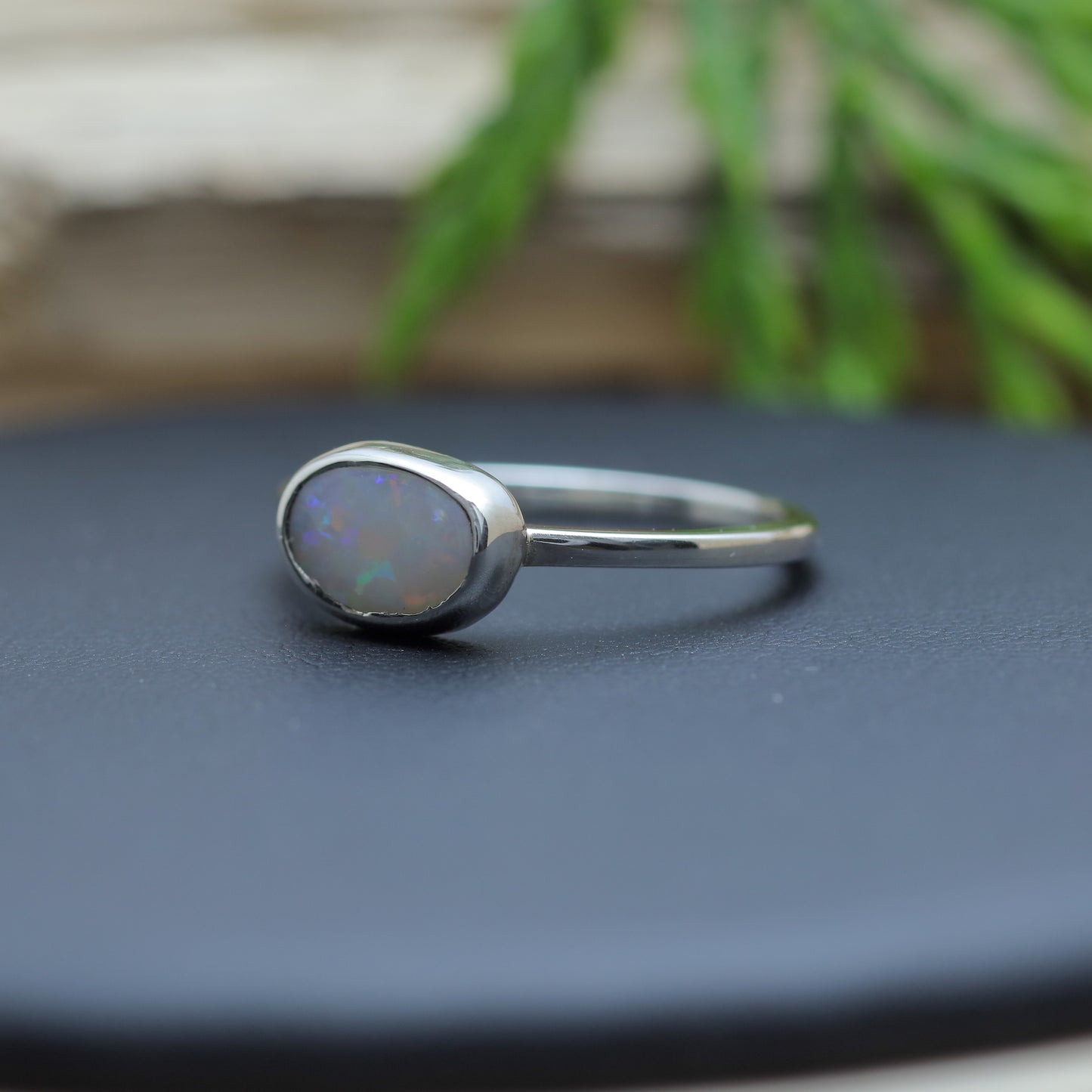 Women's Organic Coober Pedy Opal Ring