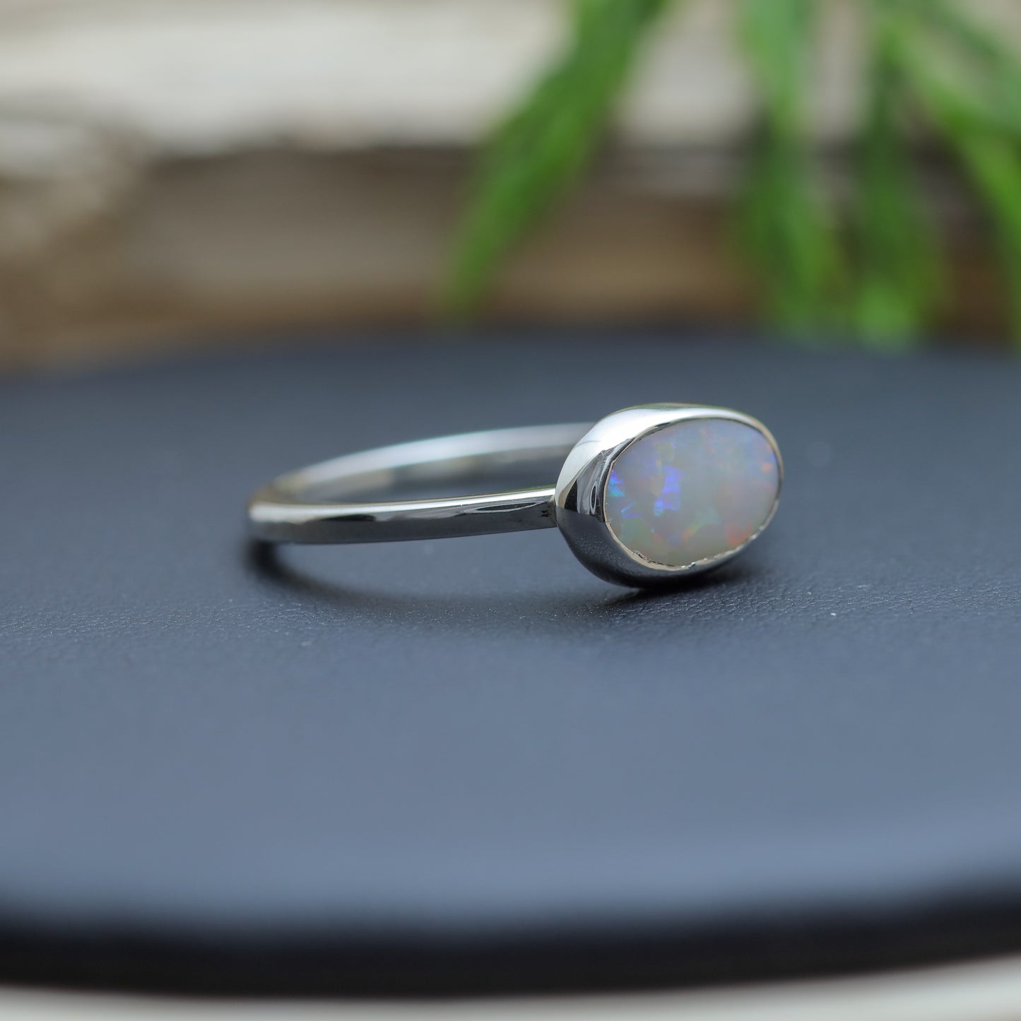 Women's Organic Coober Pedy Opal Ring