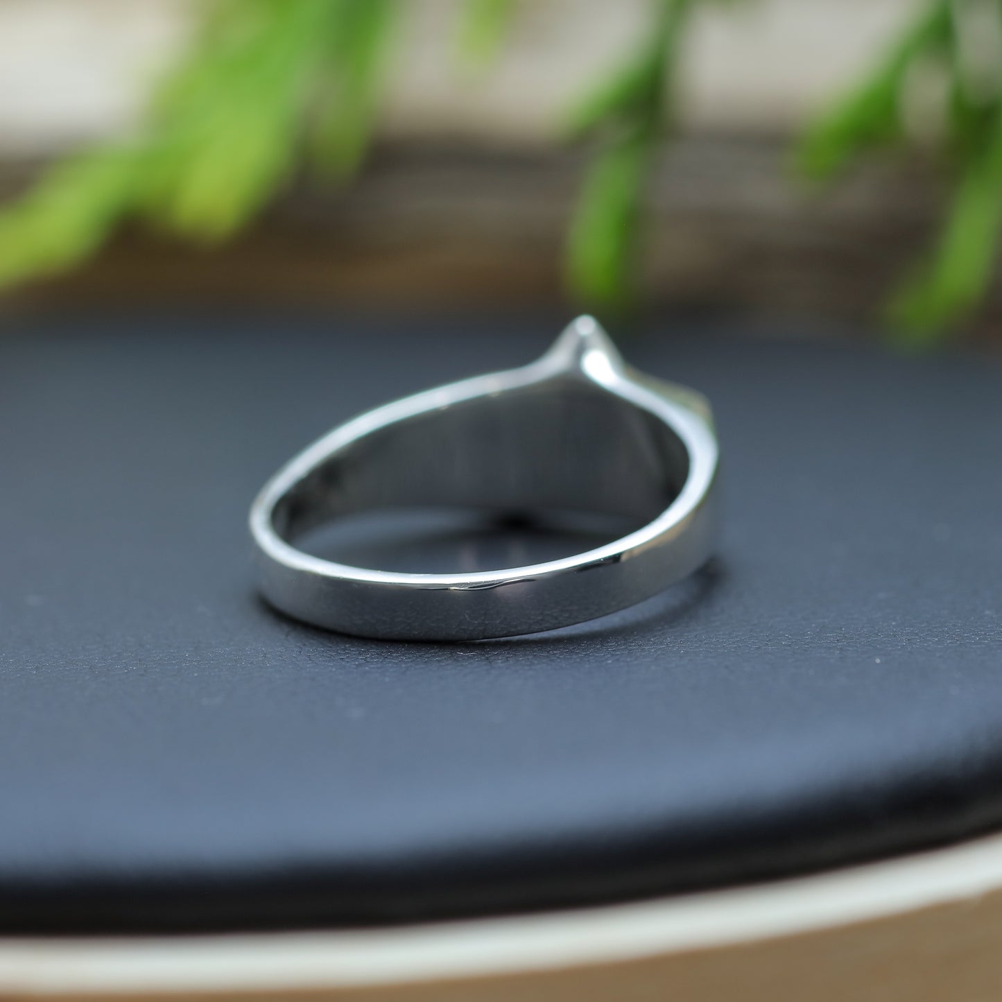 Star Signet Argentium Silver Ring