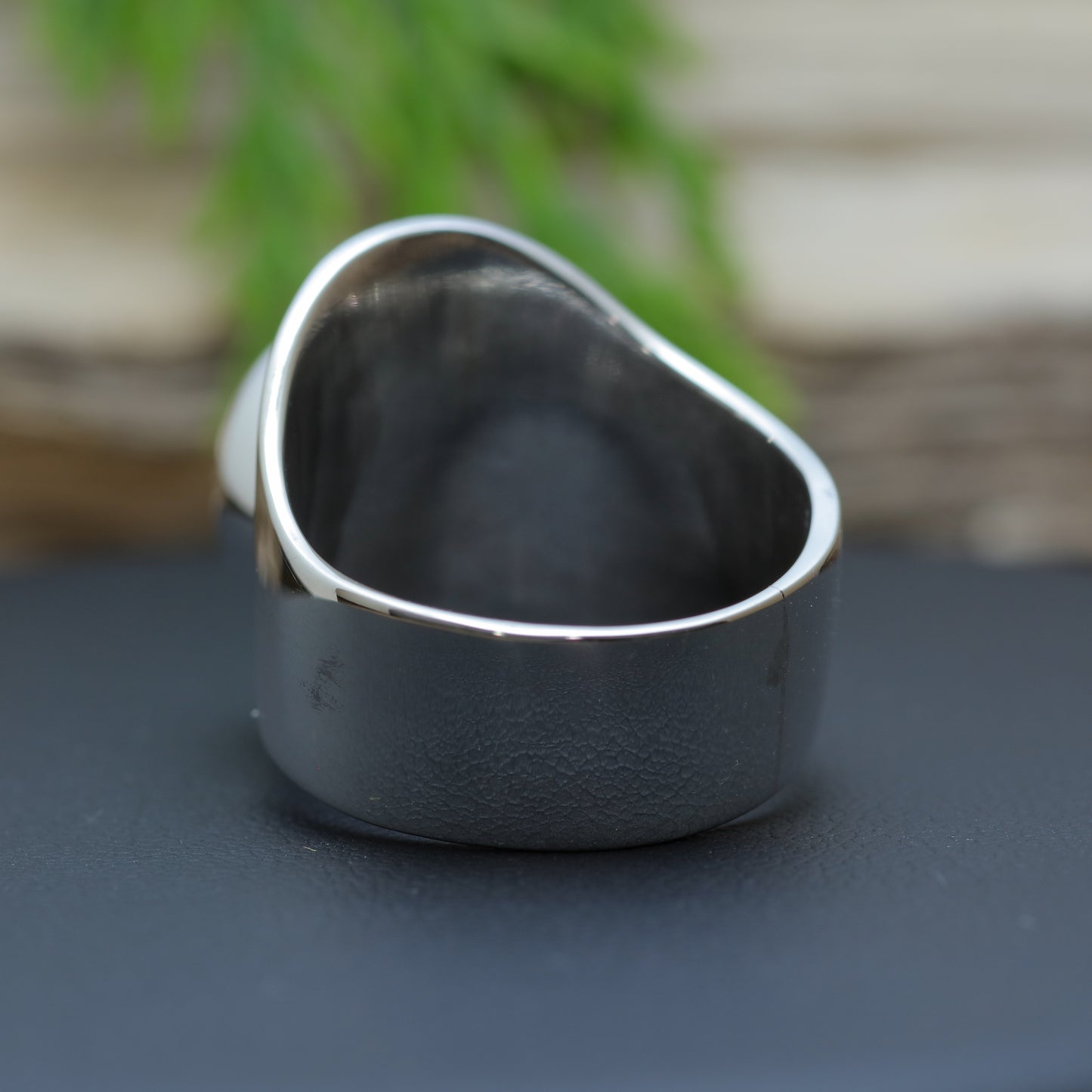 Natural Aquamarine Handcrafted Statement Ring