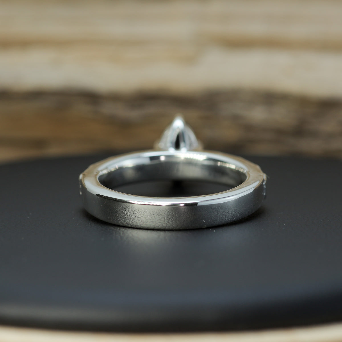 Handcrafted Studio-Cut Dark Pink Spinel Solitaire | Untreated / Certified Gemstone.